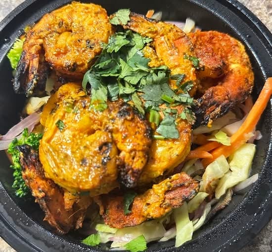 Tandoori Shrimp.