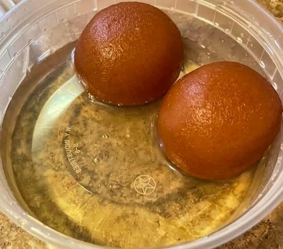 Gulab Jamun.