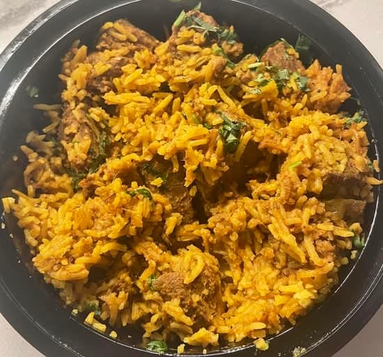 Lamb Biryani.